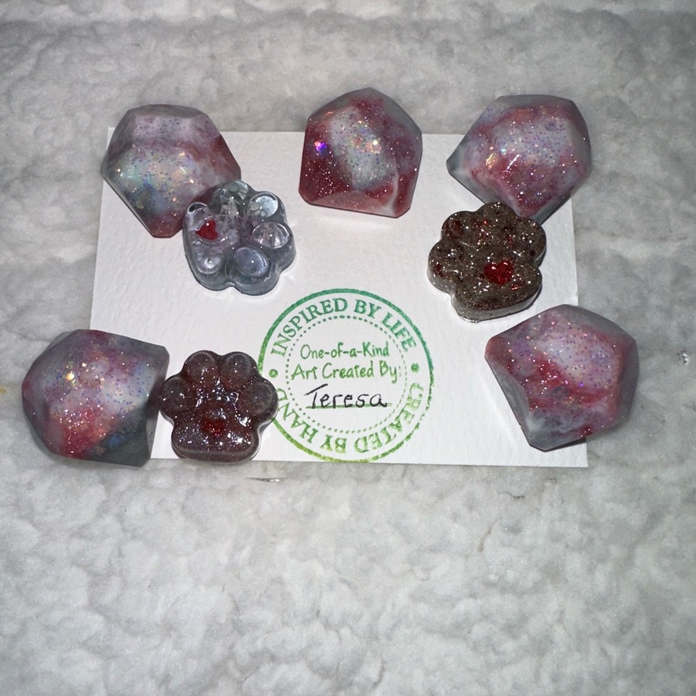 Geode Handmade Magnets - Picture 2 of 3
